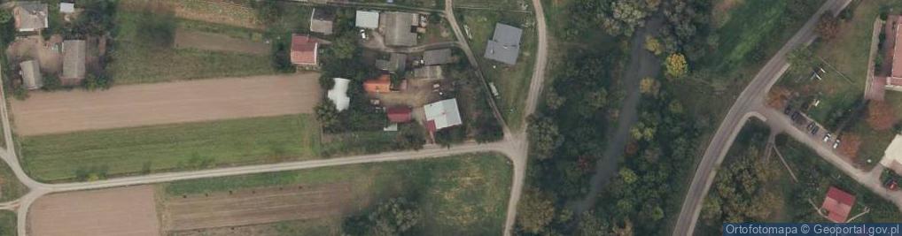 Zdjęcie satelitarne Łazy ul.