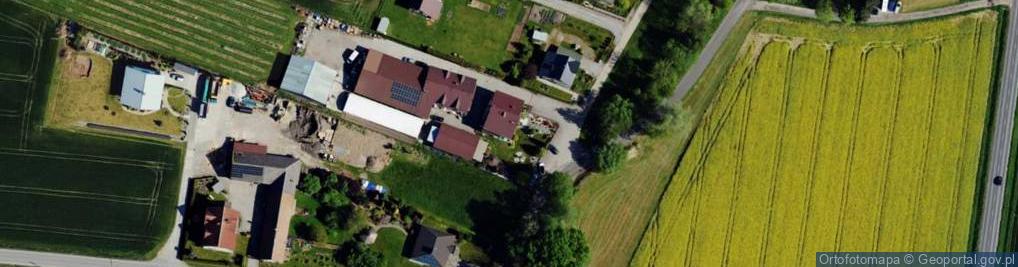 Zdjęcie satelitarne Łabędzia ul.