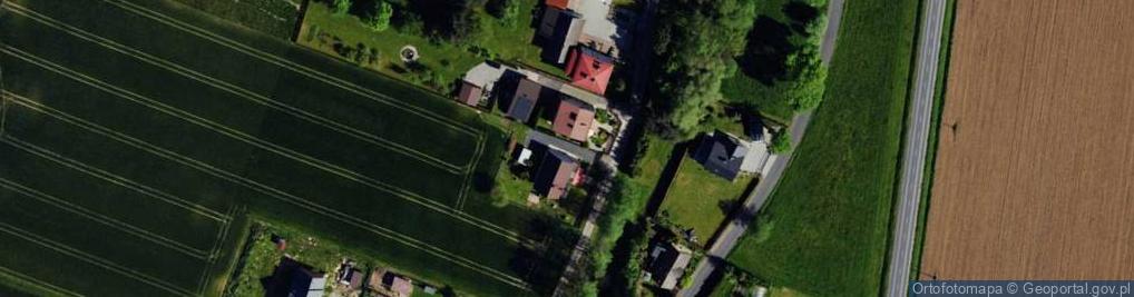 Zdjęcie satelitarne Łabędzia ul.