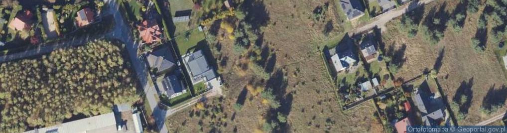 Zdjęcie satelitarne Łabędzia ul.
