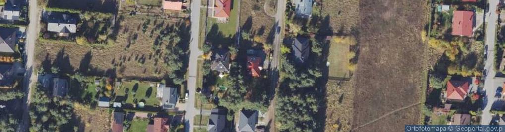 Zdjęcie satelitarne Łaniowa ul.