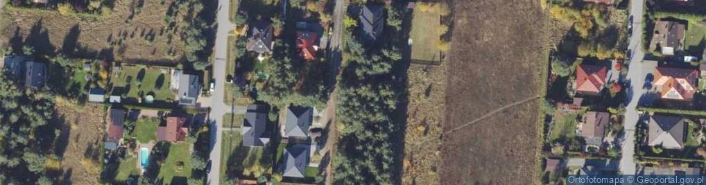 Zdjęcie satelitarne Łaniowa ul.