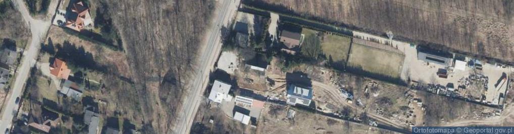 Zdjęcie satelitarne Łagiewnicka ul.