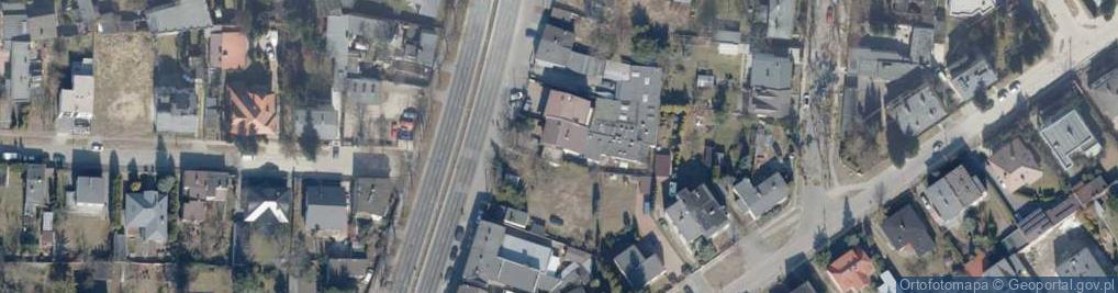 Zdjęcie satelitarne Łagiewnicka ul.