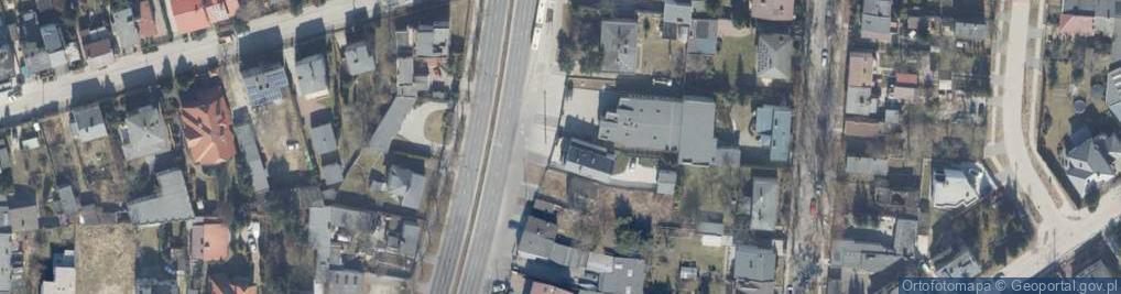 Zdjęcie satelitarne Łagiewnicka ul.