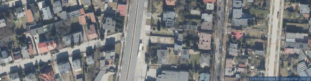 Zdjęcie satelitarne Łagiewnicka ul.