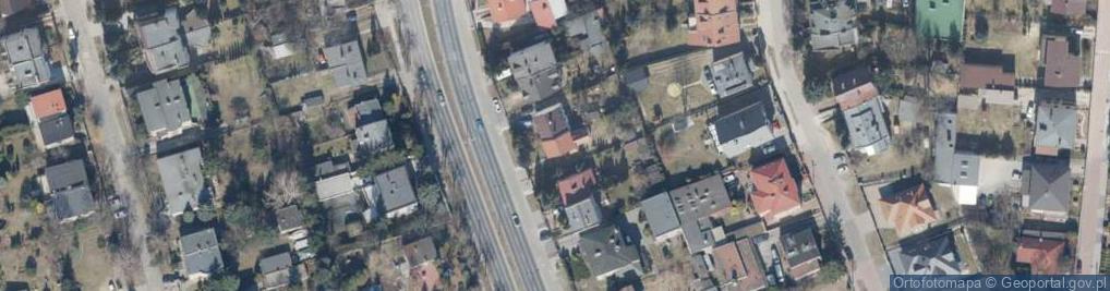 Zdjęcie satelitarne Łagiewnicka ul.