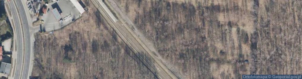 Zdjęcie satelitarne Łagiewnicka ul.