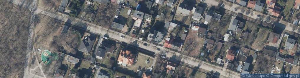 Zdjęcie satelitarne Łagodna ul.