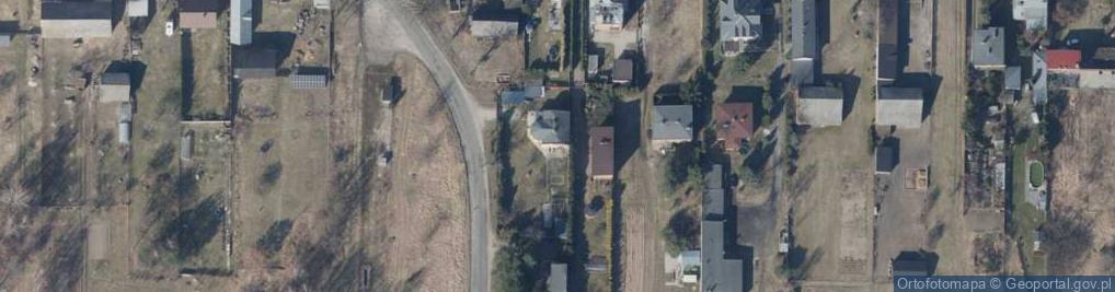 Zdjęcie satelitarne Łaskowice ul.