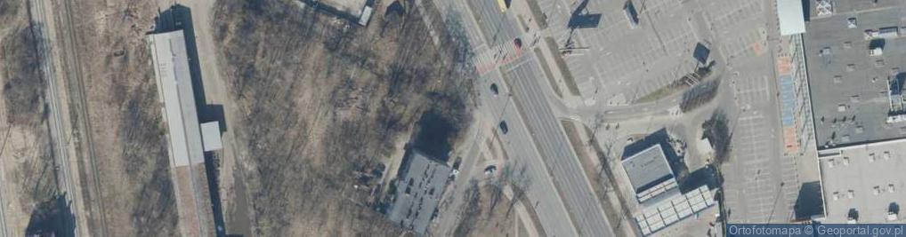 Zdjęcie satelitarne Łaska ul.