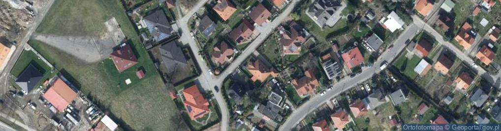Zdjęcie satelitarne Łagodna ul.