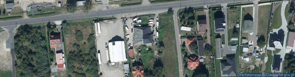 Zdjęcie satelitarne Łapiguz ul.