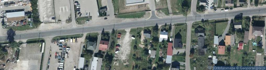 Zdjęcie satelitarne Łapiguz ul.