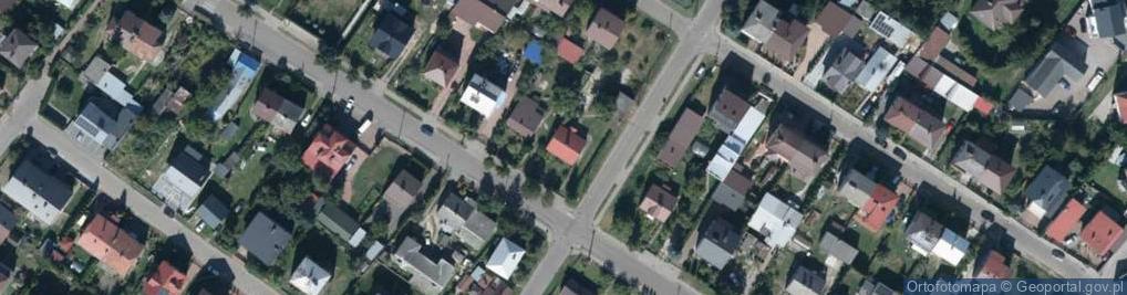 Zdjęcie satelitarne Ławecka ul.