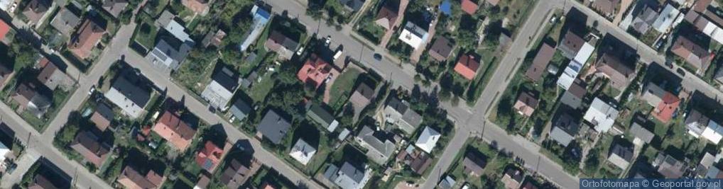 Zdjęcie satelitarne Ławecka ul.