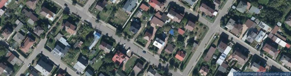 Zdjęcie satelitarne Ławecka ul.