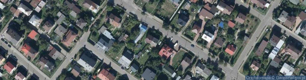 Zdjęcie satelitarne Ławecka ul.