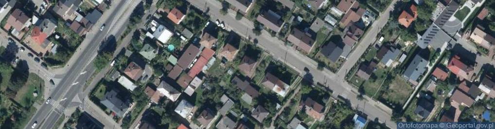 Zdjęcie satelitarne Ławecka ul.