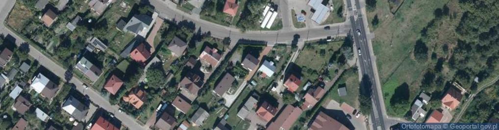 Zdjęcie satelitarne Ławecka ul.