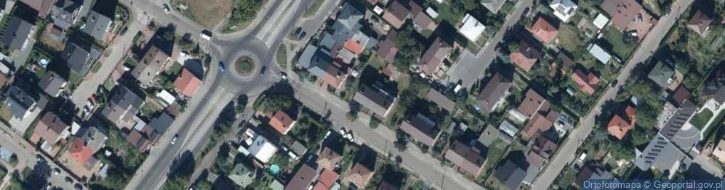 Zdjęcie satelitarne Ławecka ul.
