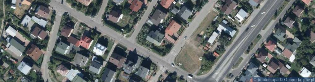Zdjęcie satelitarne Ławecka ul.
