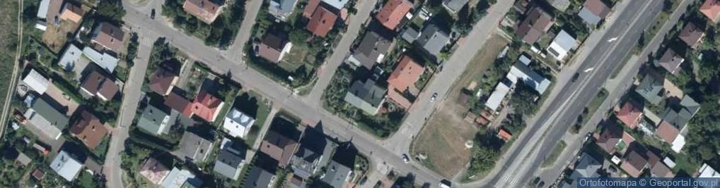 Zdjęcie satelitarne Ławecka ul.