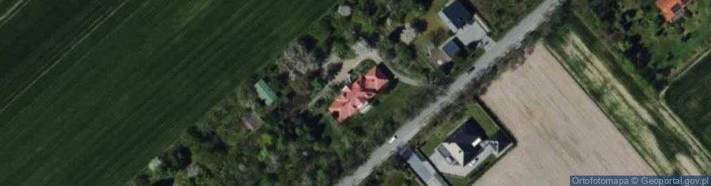 Zdjęcie satelitarne Łaska ul.