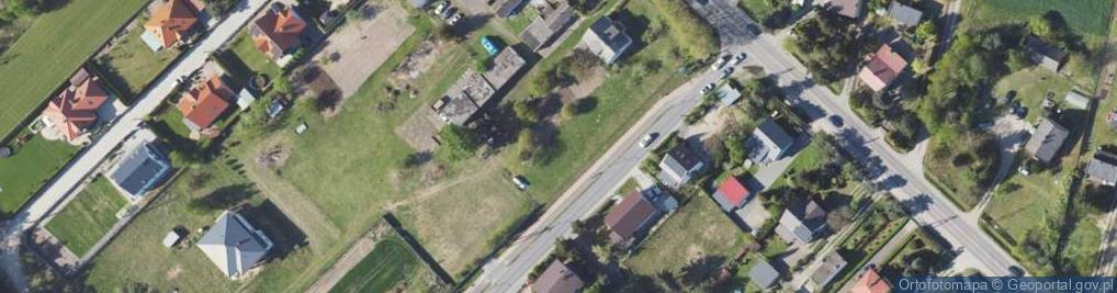 Zdjęcie satelitarne Łączna ul.