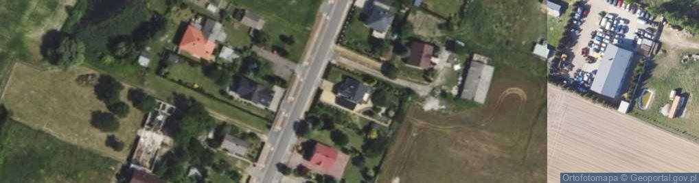 Zdjęcie satelitarne Łączna ul.