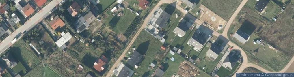 Zdjęcie satelitarne Łabędzia ul.