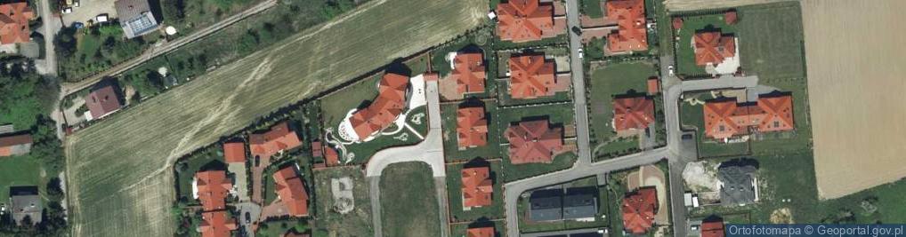 Zdjęcie satelitarne Lawendowa ul.