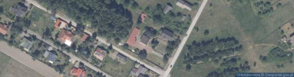 Zdjęcie satelitarne Łazy ul.
