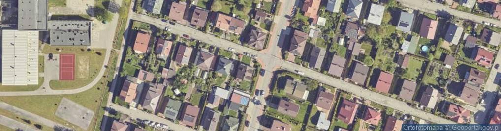 Zdjęcie satelitarne Laskowa ul.