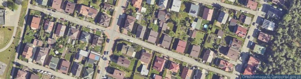 Zdjęcie satelitarne Laskowa ul.