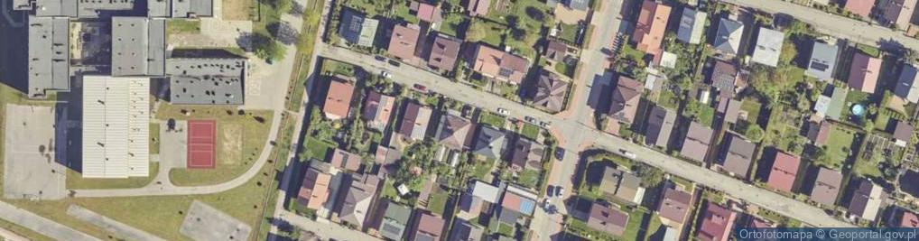 Zdjęcie satelitarne Laskowa ul.