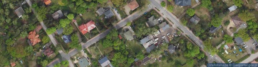 Zdjęcie satelitarne Łączna ul.