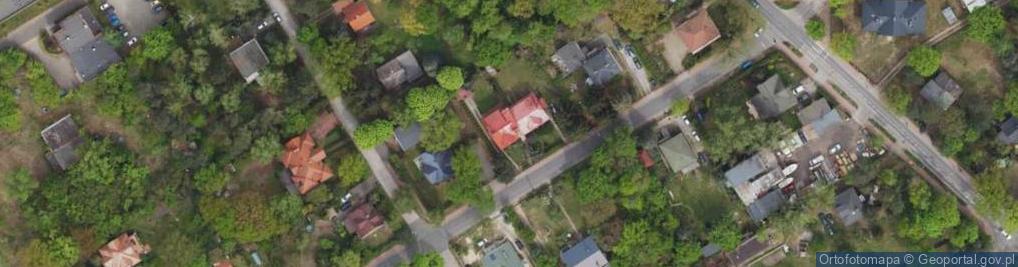 Zdjęcie satelitarne Łączna ul.
