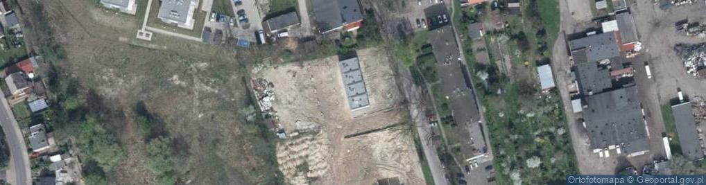 Zdjęcie satelitarne Łabędzia ul.