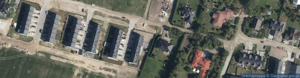 Zdjęcie satelitarne Lawendowa ul.