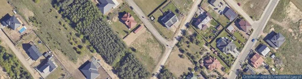 Zdjęcie satelitarne Lazurowa ul.
