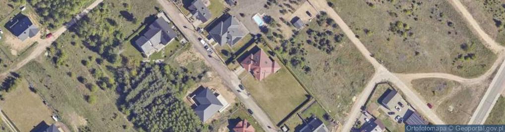 Zdjęcie satelitarne Lazurowa ul.