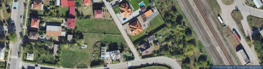 Zdjęcie satelitarne Łąkowa ul.