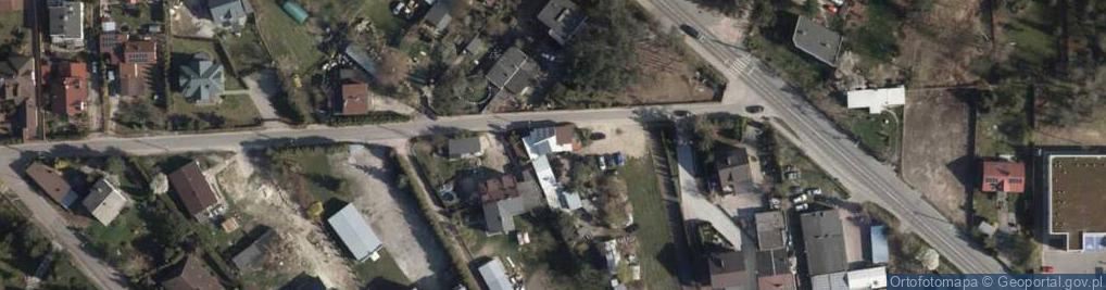 Zdjęcie satelitarne Łąkowa ul.