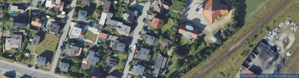 Zdjęcie satelitarne Łąkowa ul.