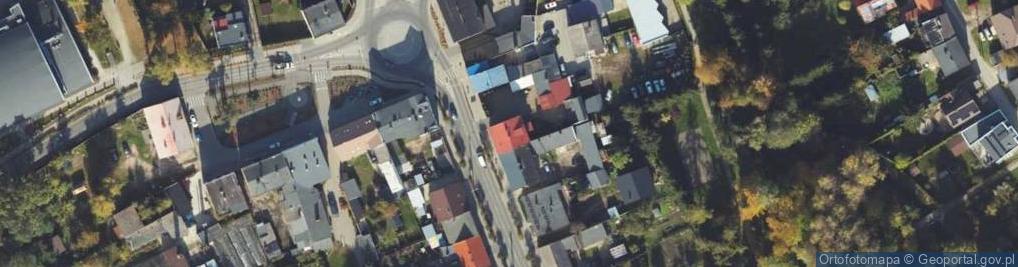 Zdjęcie satelitarne Łabędzkiego ul.