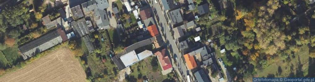 Zdjęcie satelitarne Łabędzkiego ul.