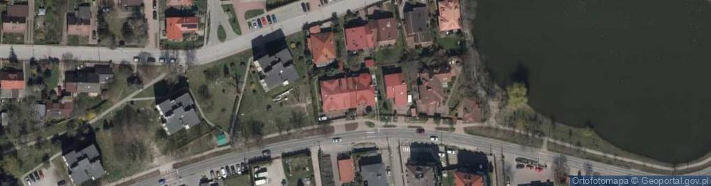 Zdjęcie satelitarne Łabędzia ul.