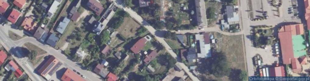 Zdjęcie satelitarne Łączności ul.