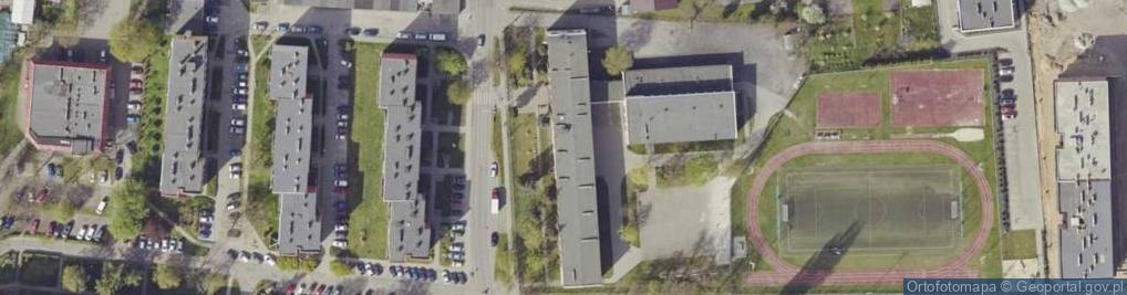 Zdjęcie satelitarne Łączańska ul.